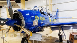 Photo of N100JE - North American T-28A Trojan operated by Air Zoo Museum