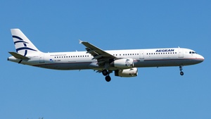 Photo of SX-DNH - Airbus A321-231 operated by Aegean Airlines