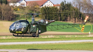 Photo of HA-PPN - Aérospatiale SA318C Alouette II operated by Hidroplan Nord