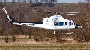 Photo of D-HAFQ - Agusta-Bell AB-412HP operated by GHS Global Helicopter Service