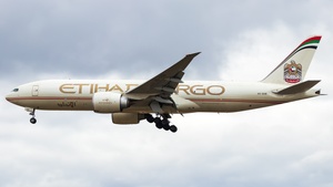 Photo of A6-DDB - Boeing 777-FFX operated by Etihad Cargo