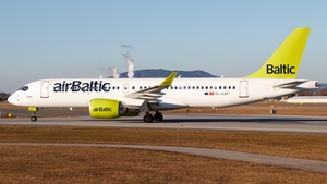 Photo of YL-AAP - Airbus A220-300 operated by airBaltic