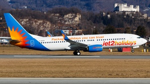 Photo of G-DRTP - Boeing 737-8AL operated by Jet2