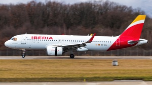 Photo of EC-MXU - Airbus A320-251N operated by Iberia