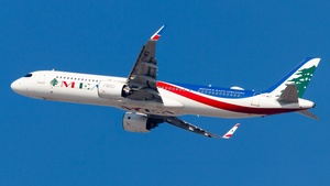 Photo of T7-ME5 - Airbus A321-271NX operated by MEA Middle East Airlines