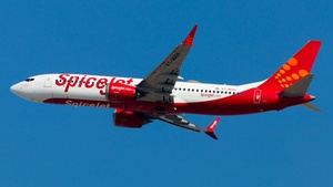 Photo of VT-MXH - Boeing 737 MAX 8 operated by SpiceJet