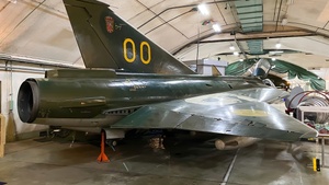 Photo of 35528 - Saab J 35F Draken operated by Swedish Air Force