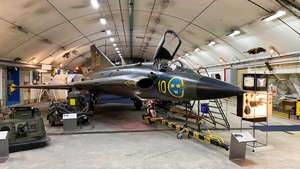 Photo of 35415 - Saab J 35F Draken operated by Swedish Air Force