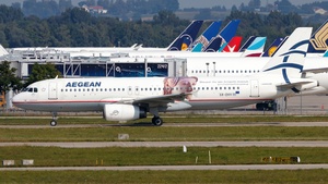Photo of SX-DVV - Airbus A320-232 operated by Aegean Airlines