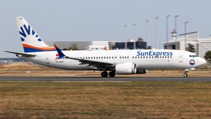 Photo of TC-SMV - Boeing 737 MAX 8 operated by SunExpress