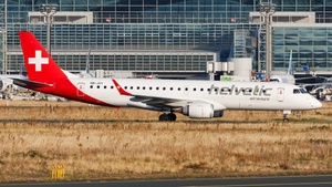 Photo of HB-JVY - Embraer ERJ-190LR operated by Helvetic Airways