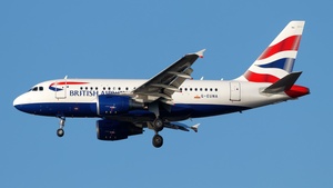Photo of G-EUNA - Airbus A318-112 operated by British Airways