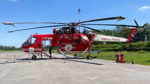 Photo of I-CFAM - Sikorsky S-64F Scycrane operated by Italian Federal Ministry of the Interior - Vigili del Fuoco