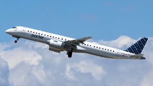 Photo of C-GZQR - Embraer ERJ-195-E2 operated by Porter Airlines