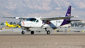 Photo of N713FX - Cessna 208B Super Cargomaster operated by FedEx Feeder (opb West Air)