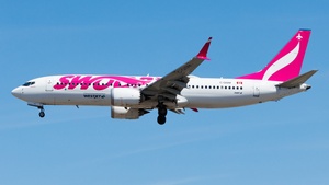 Photo of C-GISM - Boeing 737 MAX 8 operated by WestJet Airlines