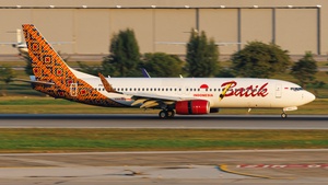 Photo of PK-BGQ - Boeing 737-86N operated by Batik Air