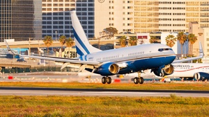 Photo of N889LS - Boeing 737-73T(BBJ) operated by Las Vegas Sands Corp.