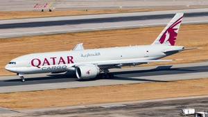 Photo of A7-BFX - Boeing 777-F operated by Qatar Airways Cargo