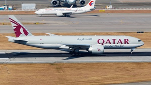 Photo of A7-BFX - Boeing 777-F operated by Qatar Airways Cargo