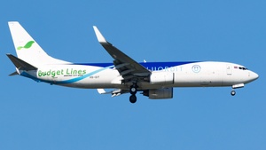 Photo of HS-GIT - Boeing 737-8AS(BCF) operated by Bluorbit (opb Budgetlines)