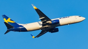 Photo of HS-KME - Boeing 737-8AS(BCF) operated by K-Mile Asia