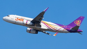Photo of HS-TXM - Airbus A320-232 operated by Thai Smile