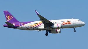 Photo of HS-TXJ - Airbus A320-232 operated by Thai Smile