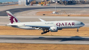 Photo of A7-BFR - Boeing 777-F operated by Qatar Airways Cargo