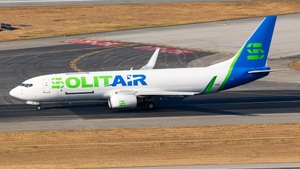 Photo of A6-SHC - Boeing 737-8AS(BCF) operated by SolitAir