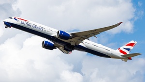 Photo of G-XWBK - Airbus A350-1041 operated by British Airways
