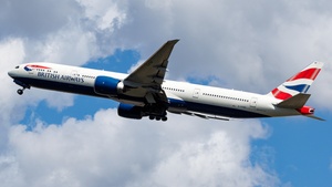 Photo of G-STBF - Boeing 777-336(ER) operated by British Airways