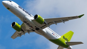 Photo of YL-ABG - Airbus A220-300 operated by airBaltic