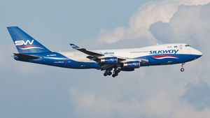 Photo of 4K-SW800 - Boeing 747-4R7F operated by Silk Way West Airlines