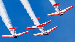 Photo of N601JF - North American AT-6C Harvard IIA operated by Aeroshell Aerobatic Team