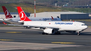 Photo of TC-JOZ - Airbus A330-243F operated by Turkish Airlines Cargo