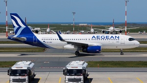 Photo of SX-DNC - Airbus A320-232 operated by Aegean Airlines