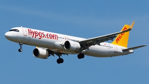 Photo of TC-RDY - Airbus A321-251NX operated by Pegasus Airlines