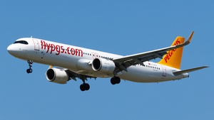 Photo of TC-RFH - Airbus A321-251NX operated by Pegasus Airlines