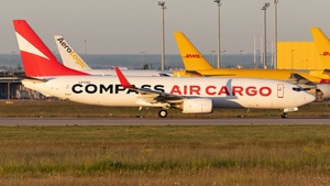 Photo of LZ-CXD - Boeing 737-85R(SF) operated by Compass Air Cargo