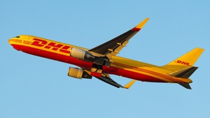 Photo of A9C-DHW - Boeing 767-323(ER)(BCF) operated by DHL International Aviation
