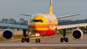 Photo of D-ALMG - Airbus A330-343(P2F) operated by European Air Transport