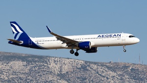 Photo of SX-NAU - Airbus A321-271NX operated by Aegean Airlines
