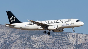 Photo of SX-DVR - Airbus A320-232 operated by Aegean Airlines