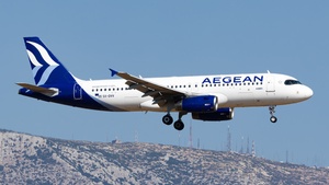 Photo of SX-DVV - Airbus A320-232 operated by Aegean Airlines