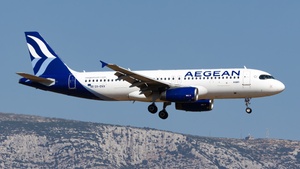 Photo of SX-DVX - Airbus A320-232 operated by Aegean Airlines