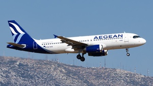 Photo of SX-DVS - Airbus A320-232 operated by Aegean Airlines