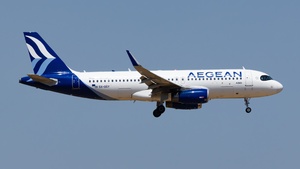 Photo of SX-DGY - Airbus A320-232 operated by Aegean Airlines