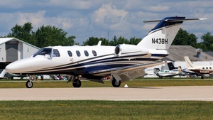 Photo of N43BH - Cessna 525 CitationJet CJ1+ operated by Private