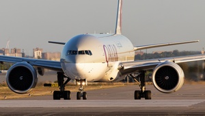 Photo of A7-BFW - Boeing 777-F operated by Qatar Airways Cargo